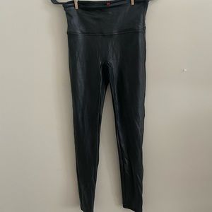 Black Spanx Brand Leggings